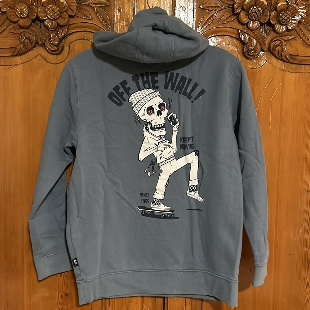 Boy’s Vans Graphic Hooded Pullover Sweatshirt